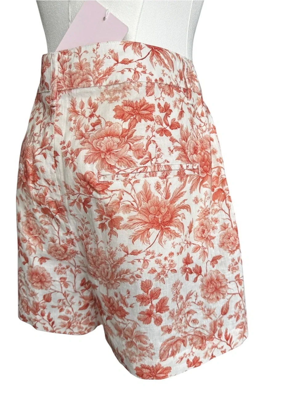 NWT V. Chapman The Austin Shirt & The Oliver Short in Red Toile Small/4